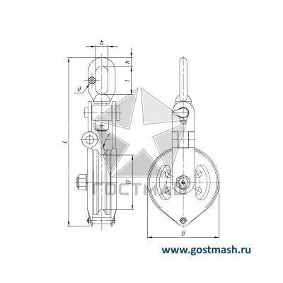 Канифас-блок У-8 ОСТ 5.2061-73